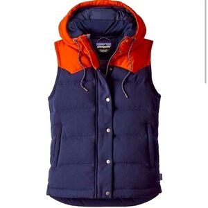 Patagonia Bivy Down Quilted Vest Size Small
